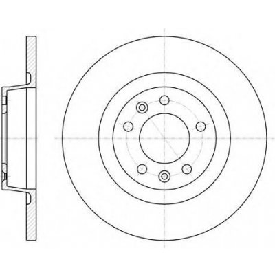 REMSA Brzdový kotouč - 290 mm RMS 61053.00