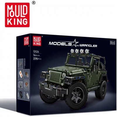 Mould King Stavebnice terénního auta 1:10 2096 ks – Zboží Dáma