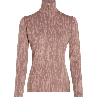 Icebreaker Merino 260 Tech Vertex LS Half Zip Delta Lines AOP Merino – Zboží Mobilmania