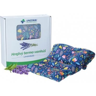 UNIZDRAV Hřejivý termo polštář Levandule Modrý – Zboží Dáma