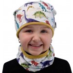 ESITO CZ s.r.o. Jarní čepice spadená Dinopark Bílá Esito – Zboží Dáma