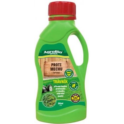 AgroBio Inporo Trávníkové hnojivo proti mechu 250 ml – Zboží Mobilmania