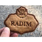Vánoční jmenovka - sada s vykrajovátkem a razítky Počet jmen: 4 – Hledejceny.cz