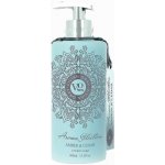 Vivian Gray Aroma Selection Amber & Cedar luxusní tekuté mýdlo s dávkovačem 400 ml – Zboží Dáma