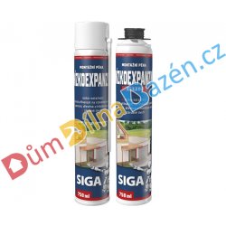 Siga PRO PU montážní pěna nízkoexpanzní 300 ml