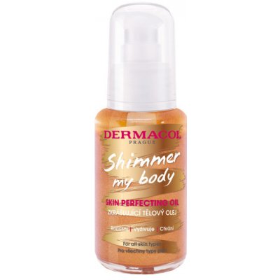 Dermacol Zkrášlující tělový olej Shimmer My Body (Skin Perfecting Oil) 50 ml