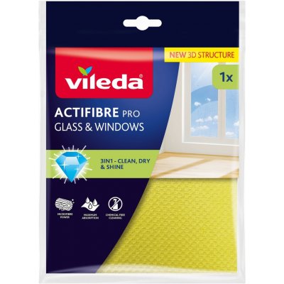Vileda Actifibre mikrohadřík na okna 32 x 34,5 cm 1 ks – Zbozi.Blesk.cz