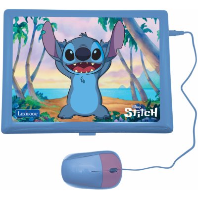 LEXIBOOK Dětský notebook (Disney Stitch) – Sleviste.cz