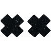 Erotický šperk Taboom Nipple X Covers Black