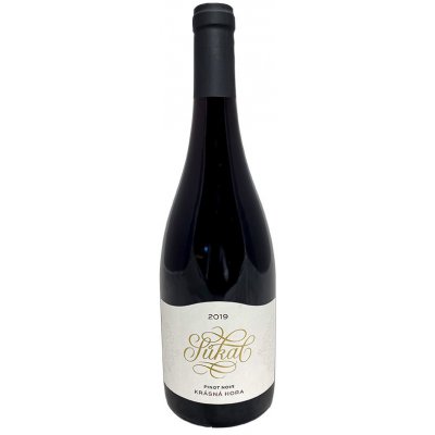Vinařství Sůkal Pinot Noir pozdní sběr Krásná hora 2022 13,5% 0,75 l (holá láhev) – Zbozi.Blesk.cz