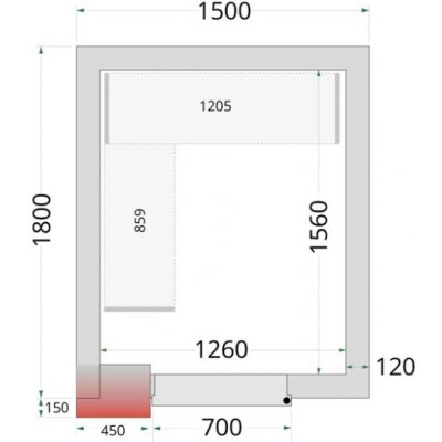 TEFCOLD CR 150x180x220 – Zboží Dáma