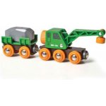 Brio 33698 Vagon + jeřáb – Zbozi.Blesk.cz