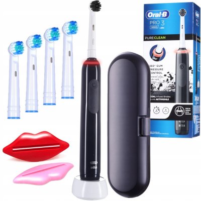 Oral-B Pro 3 3000 Cross Action Black – Hledejceny.cz