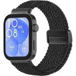 VSECHNONAMOBIL 110384 BRAIDED Nylonový řemínek pro Huawei Watch Fit 4 / Fit 4 Pro / Fit 5 / Fit 5 Pro BLACK – Sleviste.cz