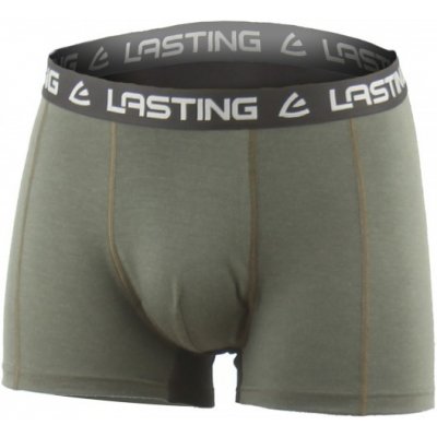 NOMO 5699 modré vlněné merino boxerky Lasting – Hledejceny.cz