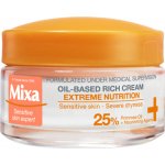 Mixa Extreme Nutrition Oil-Based Rich Cream bohatý výživný krém s pupalkovým olejem a hydratačními složkami 50 ml – Hledejceny.cz