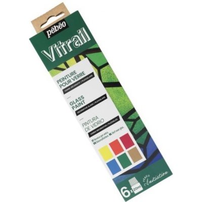 Sada Discovery Vitrail 6x20ml Pebeo