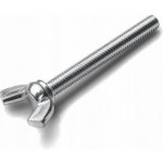 Koelner Pozinkované křídlové šrouby DIN 316 M4x25mm, 2 ks – Zboží Mobilmania