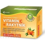 Noventis Vitamín C + Rakytník 40 tablet – Hledejceny.cz