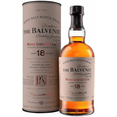 Balvenie 18y Pedro Ximenéz Cask 48,7% 0,7 l (karton) – Hledejceny.cz