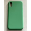 Pouzdro a kryt na mobilní telefon Apple Vennus Silicone Case iPhone X/ XS zelená