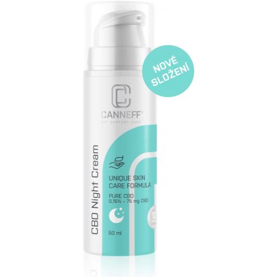 Canneef CBD noční krém 50 ml – Hledejceny.cz