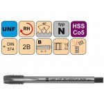 NÁSTROJE CZ Závitník strojní UNF 9/16"-18 2B HSSCo5 DIN 374 B - 3505 - CZZ3505-UNF-9/16"-18-2B – Hledejceny.cz