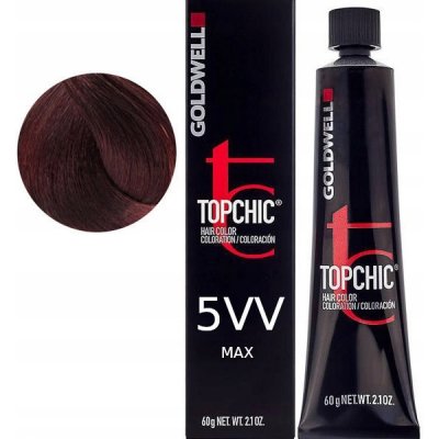 Goldwell Topchic Permanent Hair Color 5VV MAX 60 ml – Zboží Mobilmania