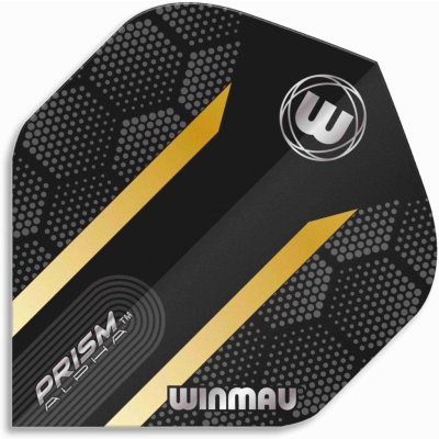 Winmau Prism Alpha Hexagon Black and Gold W6915.185 – Zboží Dáma
