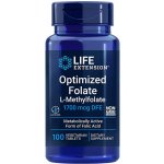 Life Extension Optimized Folate 1700 mcg 100 Veg Capsules – Hledejceny.cz