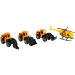 RKToys Stavební parkovací dům s jeřábem, autíčky a heliportem – Hledejceny.cz