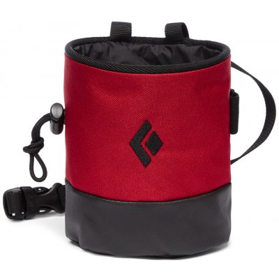 Black Diamond Mojo Zip Chalk Bag červená S/M – Zboží Mobilmania