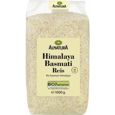 Alnatura Rýže basmati himalájská BIO 1 kg – Zboží Dáma