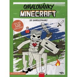 Omalovánky Minecraft se samolepkami