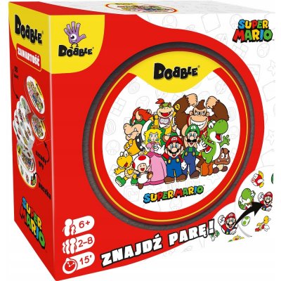 Dobble Super Mario – rychlá postřehová – Zboží Dáma