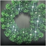 Aigostar LED Venkovní vánoční věnec 72xLED 3xAA pr. 50cm IP44 studená bílá AI2273 – Hledejceny.cz
