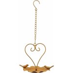Exner Závěsné napajedlo pro ptáky Lucia 46 x 22 cm kov žlutá – Hledejceny.cz