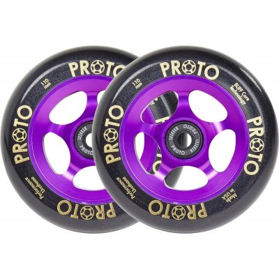 Proto Spoked Grippers 110mm Black On Purple 2 ks – Zboží Mobilmania