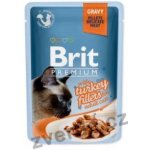 Brit Premium Cat Delicate Fillets in Gravy Turkey 85 g – Sleviste.cz