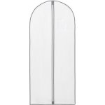Obal na oblek a dlouhé šaty Compactor Life 60 x 137 cm, bílý polypropylén – Sleviste.cz