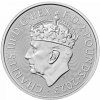 The Royal Mint Stříbrná mince Britannia Charles III 2023 Korunovace 1 oz