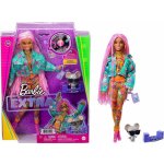 Barbie Extra Stylová dlouhovláska s myškou – Hledejceny.cz