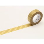MT masking tape geometrická stripe gold – Sleviste.cz