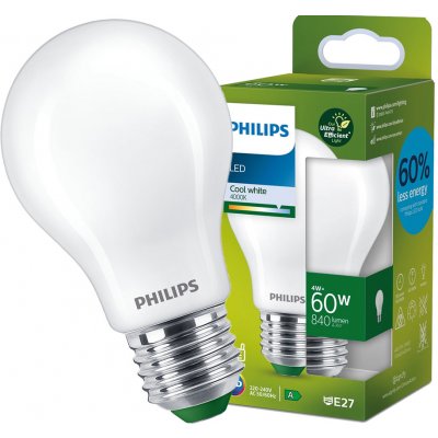 Philips LED žárovka A60 E27/4W/230V 4000K P5909 – Zboží Živě