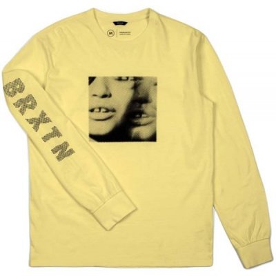 Brixton Lens L/S Stt Washed Yellow