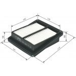 Vzduchový filtr BOSCH F 026 400 054 – Hledejceny.cz