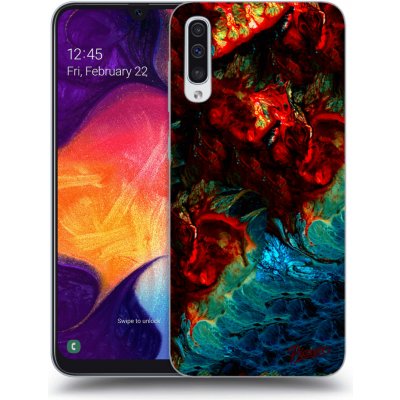 Pouzdro Picasee silikonové Samsung Galaxy A50 A505F - Universe černé – Zboží Mobilmania