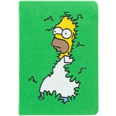 CurePink Poznámkový blok The Simpsons Simpsonovi Homer v křoví A5 14,8 x 21,0 cm CPA5083 – Hledejceny.cz