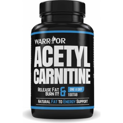 Warrior Acetyl L-karnitin tablety 100 tablet – Hledejceny.cz