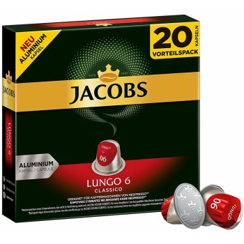 Jacobs Lungo Classico inenzita 6 20 ks